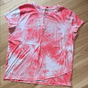 Abercrombie Kids tie-dye logo shirt